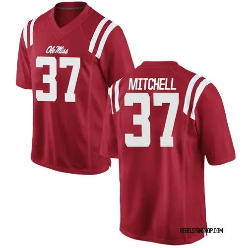 ole miss red jersey