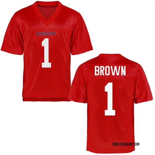 AJ Brown Ole Miss Rebels College Football Custom Jersey – Best Sports  Jerseys