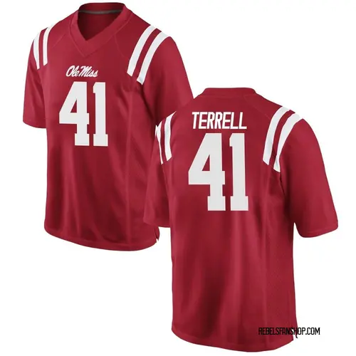 ole miss red jersey